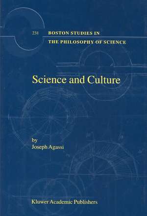 Science and Culture de J. Agassi