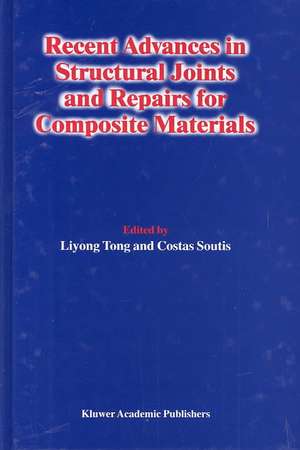 Recent Advances in Structural Joints and Repairs for Composite Materials de Liyong Tong