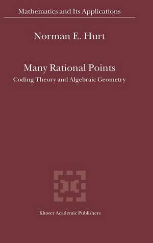 Many Rational Points: Coding Theory and Algebraic Geometry de N. E. Hurt