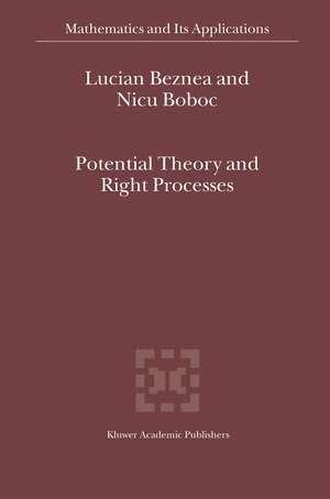 Potential Theory and Right Processes de Lucian Beznea