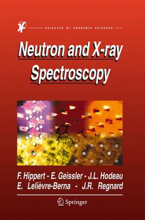 Neutron and X-ray Spectroscopy de Françoise Hippert