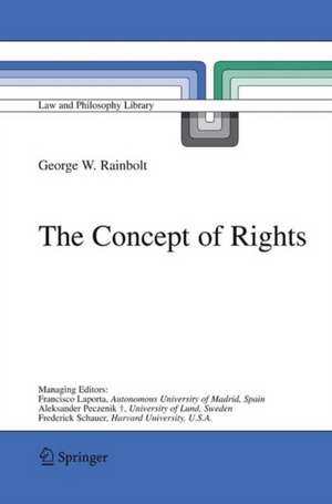 The Concept of Rights de George W. Rainbolt