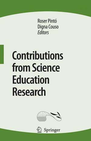 Contributions from Science Education Research de Roser Pintó