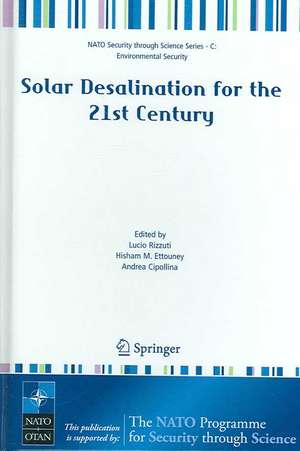 Solar Desalination for the 21st Century: A Review of Modern Technologies and Researches on Desalination Coupled to Renewable Energies de Lucio Rizzuti