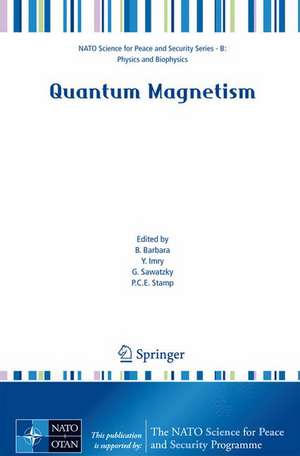 Quantum Magnetism de Bernard Barbara