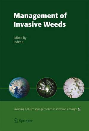 Management of Invasive Weeds de Inderjit