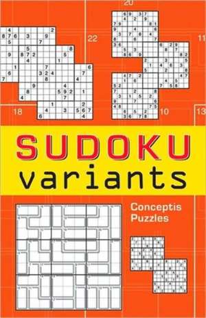 Sudoku Variants de Conceptis Puzzles