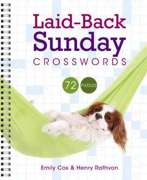 Laid-Back Sunday Crosswords de Musician Cox, Emily