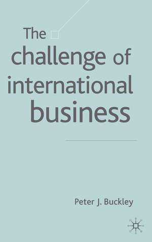 The Challenge of International Business de P. Buckley