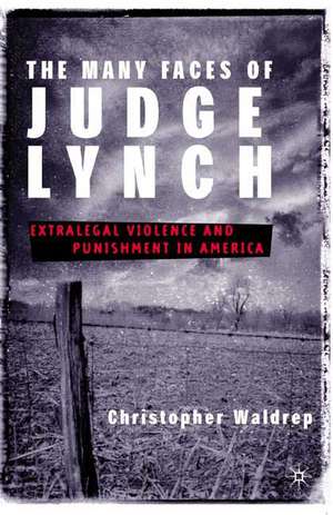 The Many Faces of Judge Lynch: Extralegal Violence and Punishment in America de C. Waldrep