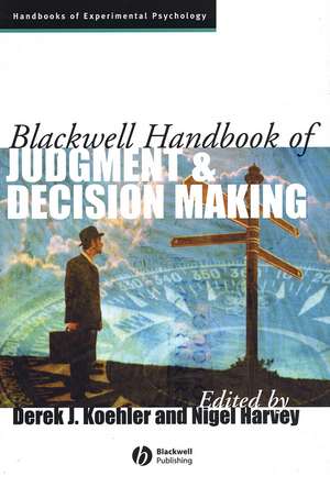 Judgment and Decision Making de Koehler