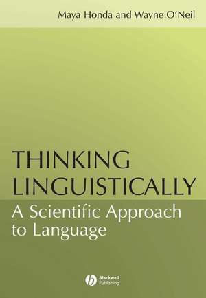 Thinking Linguistically de Honda