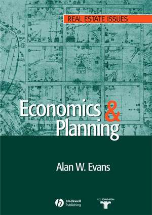 Economics and Land Use Planning de AW Evans