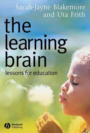 The Learning Brain de Sarah-Jayne Blakemore