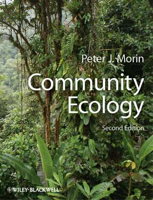 Community Ecology de Peter J. Morin