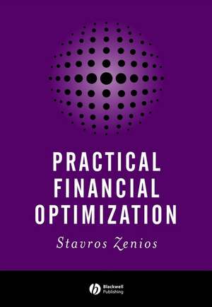 Practical Financial Optimizati de Zenios