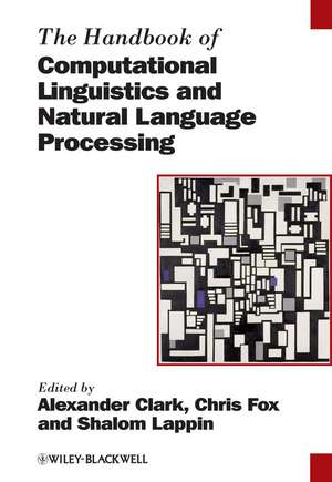 Handbook Computational Linguistics de Alexander Clark