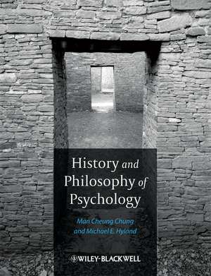 History and Philosophy of Psychology de M Chung