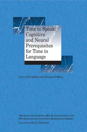 Time Speak de Peter Indefrey