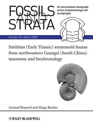 Smithian (Early Triassic) Ammonoid Faunas from Northwestern Guangxi (South China) – Taxonomy and Biochronology V55 de A Brayard