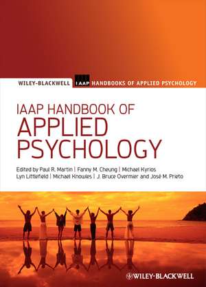 IAAP Handbook of Applied Psychology de PR Martin