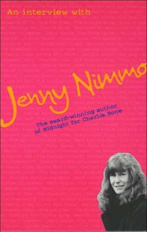 An Interview With Jenny Nimmo de Wendy Cooling