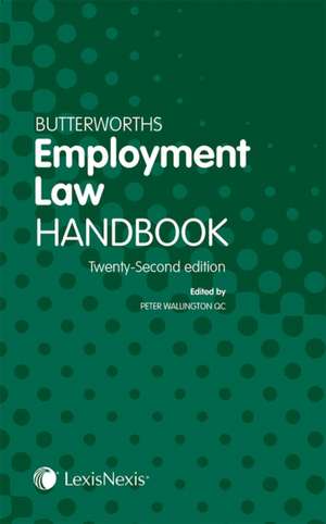 Butterworths Employment Law Handbook