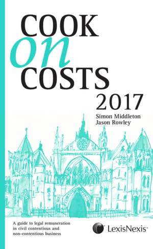 Cook on Costs de Simon Middleton