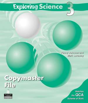 Exploring Science Copymaster File 3 de Penny Johnson