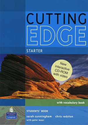 Cutting Edge Starter Students Book and CD-Rom Pack de Sarah Cunningham