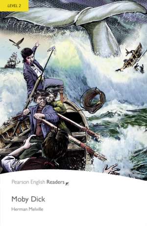 Moby Dick, Level 2, Penguin Readers: Elementary Business English Course Book with CD-ROM de Herman Melville