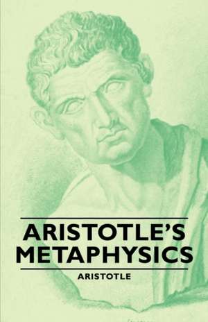 Aristotle's Metaphysics de Aristotle