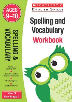 Spelling and Vocabulary Practice Ages 9-10 de Debbie Ridgard