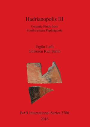 Hadrianopolis III de Ergün Lafl¿