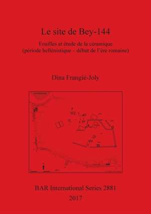 Le site de Bey-144 de Dina Frangié-Joly