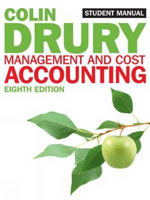 Management and Cost Accounting de Colin Drury