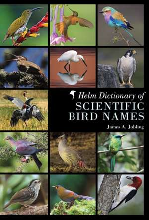 Helm Dictionary of Scientific Bird Names de James A. Jobling