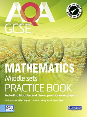 AQA GCSE Mathematics for Middle Sets Practice Book de Glyn Payne