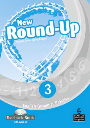 Dooley, J: Round Up Level 3 Teacher's Book/Audio CD Pk de V Evans