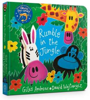 Rumble in the Jungle Board Book de Andreae Giles