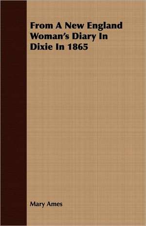 From a New England Woman's Diary in Dixie in 1865: His Life, His Heroic Virtues, His Labours, and the Fruits of His Labours de Mary Ames