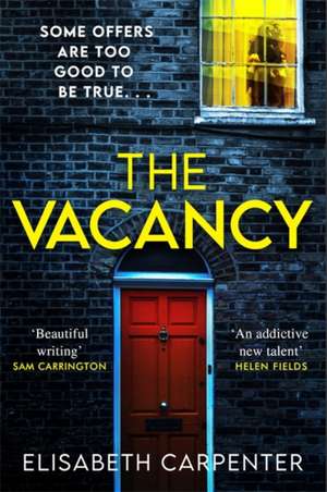 The Vacancy de Elisabeth Carpenter