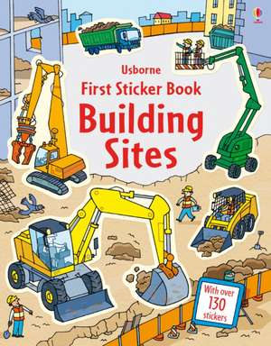 Greenwell, J: First Sticker Book Building Sites de JESSICA GREENWELL