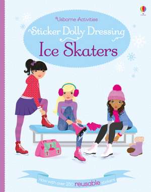 Sticker Dolly Dressing Ice Skaters de Fiona Watt