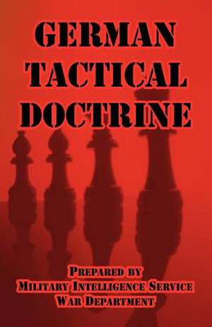 German Tactical Doctrine de Intellige Military Intelligence Service