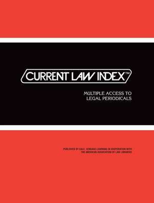 Current Law Index: 2016 Subscription de Gale