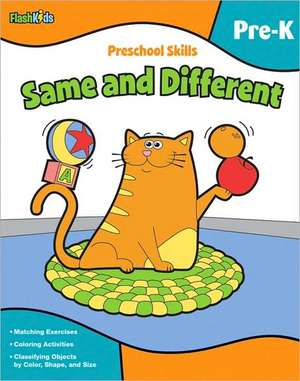 Preschool Skills Same and Different de Holli Conger