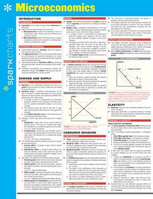 Microeconomics Sparkcharts de Sparknotes