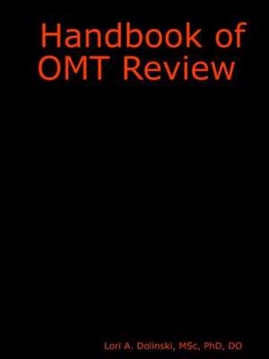 Handbook of OMT Review de Do Dolinski, Msc Phd