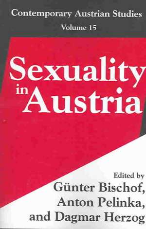 Sexuality in Austria: Volume 15 de Anton Pelinka